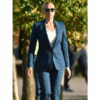Scarlett Johansson Blue Suit