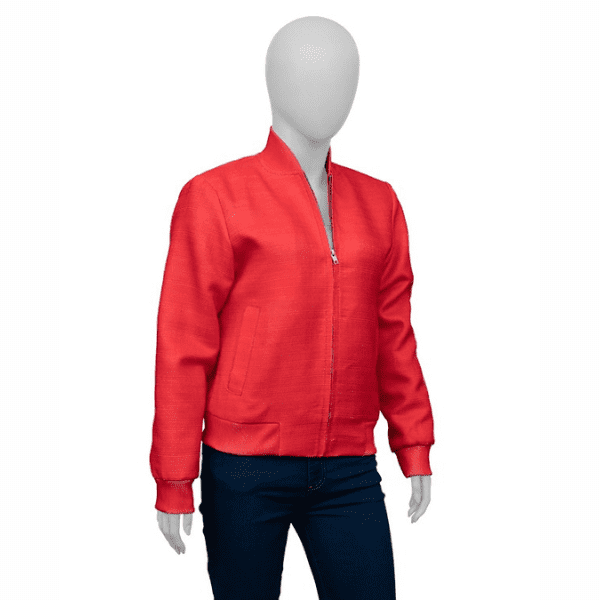 Nobody Wants This Joanne Red Bomber Jacket