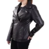 Yellowstone TV Series Beth Dutton Black Leather Jacket best offer