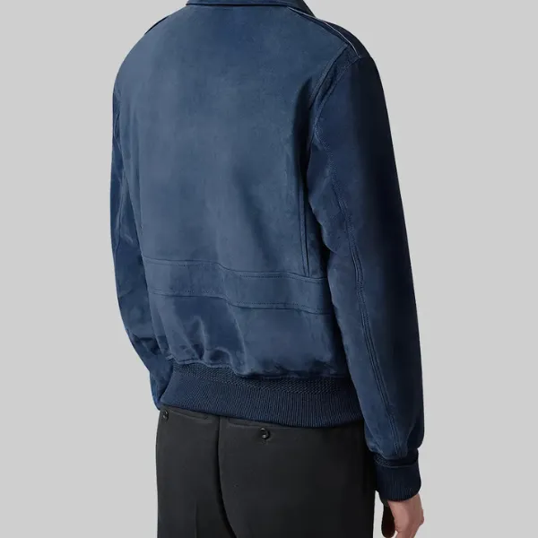 Squid Game TV Series S02 Blue  Leather Jacket