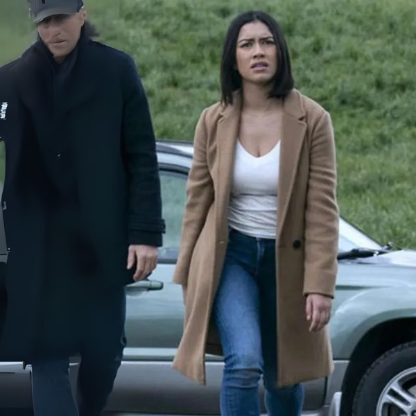 Luciane Buchanan Long Brown Coat