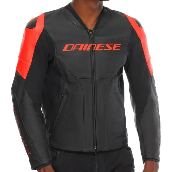 Men Leather Motorcycle Jacket