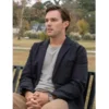 Nicholas Hoult Black Blazer