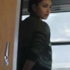 Priyanka Chopra Jonas Heads of State Leather Bomber Jacket buy now