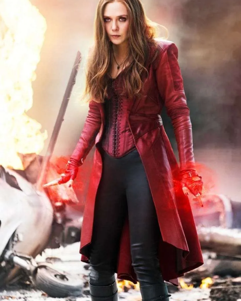 Scarlet Witch Captain America Civil War Wanda Jacket