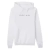 Front Man White Pullover Hoodie