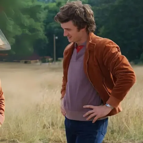 Steve Harrington Stranger Things S05 Brown Jacket on sale