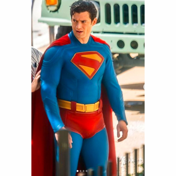 Clark Kent Film Superman 2025 David Corenswet Blue Jacket