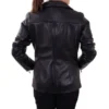 Yellowstone TV Series Beth Dutton Black Leather Jacket get now