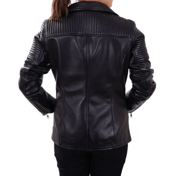 Yellowstone TV Series Beth Dutton Black Leather Jacket get now