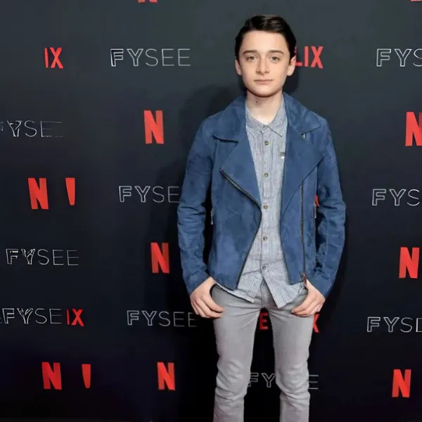 Will Byers Stranger Things Blue Leather Jacket buy now