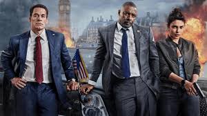 Idris Elba Heads of State 2025 Sam Clarke Grey Suit