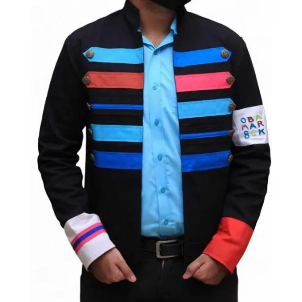 Chris Martin Coldplay Viva La Vida Military Jacket
