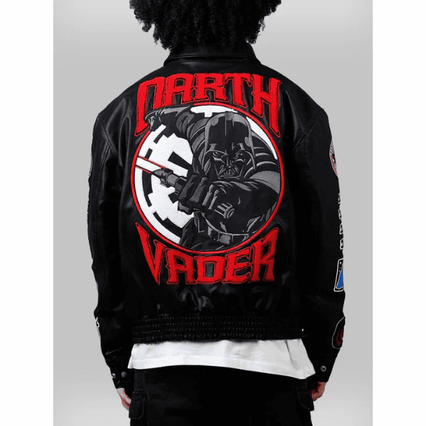 Star Wars Darth Vader Black Leather Jacket