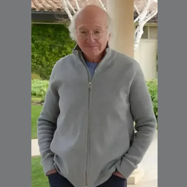 Larry David Grey Track Jacket