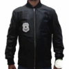 David Sandberg Bomber Leather Jacket