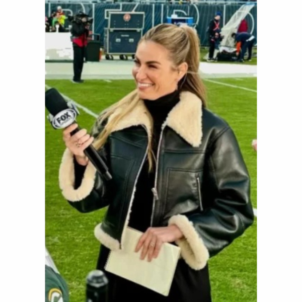 Erin Andrews Shearling Jacket