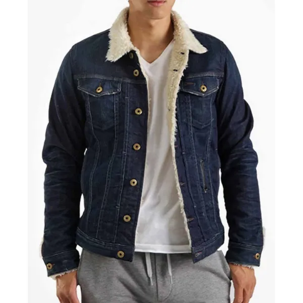Tommy Jarvis Jacket With Fur Collar