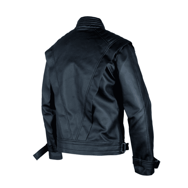 Halloween Thriller Costume Party Black Leather Jacket