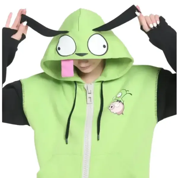 Invader Zim Gir Cosplay Hoodie