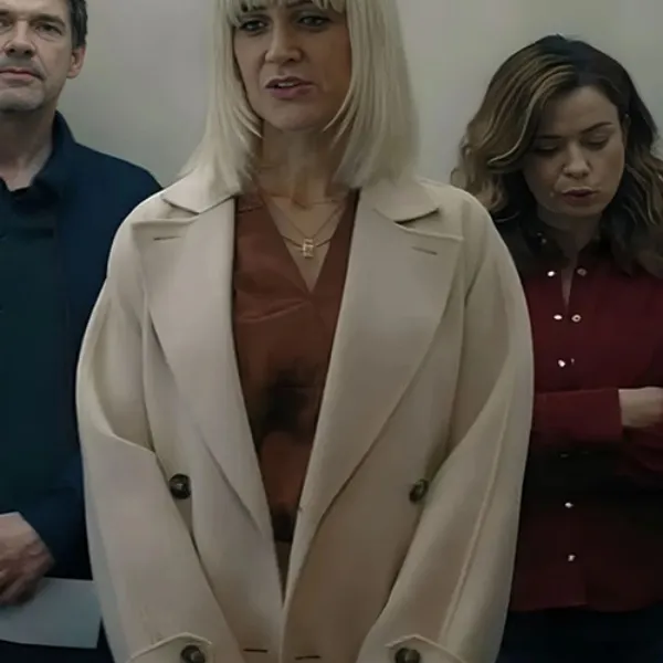 The Crow Girl 2025 Katherine Kelly Beige Long Coat