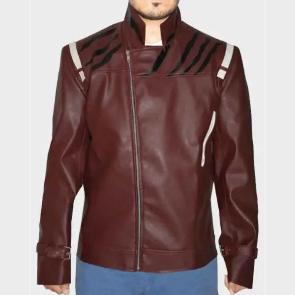 Travis Touchdown Red Leather Jacket