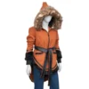 Anna Lambe Orange Coat