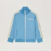 Palm Angels Track Taped Blue Jacket On Sale