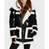 Sam’s NYC Black Fur Puffer Coat