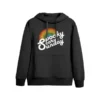 Spooky Scary Black Hoodie