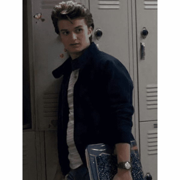 Joe Keery Stranger Things Black Jacket