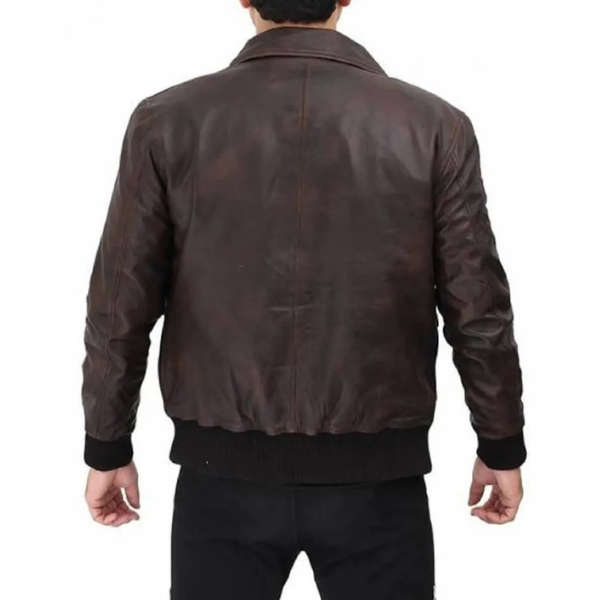 Stranger Things Billy Hargrove Distressed Leather Jacket