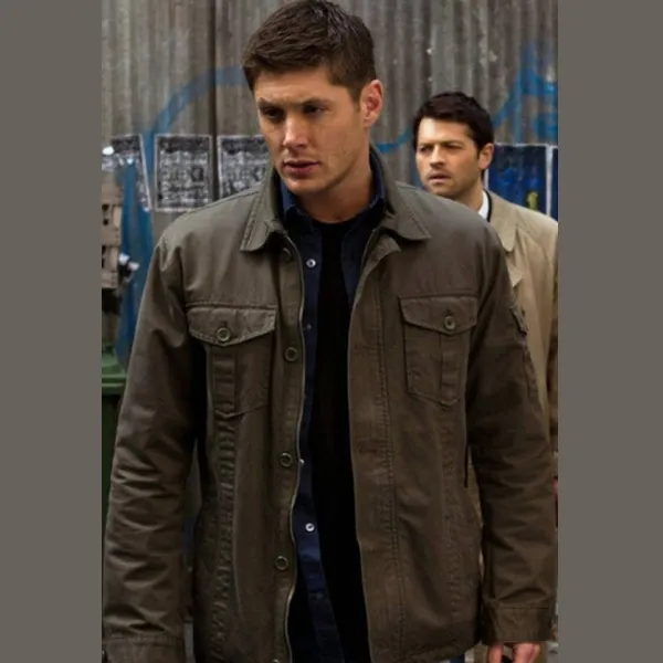 Jensen Ackles Green Jacket From Supernatural