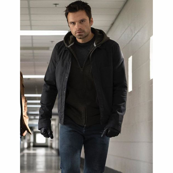 Bucky Barnes The Falcon And The Winter Soldier Black Jacket