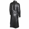 Thomas Jane Long Black Leather Coat