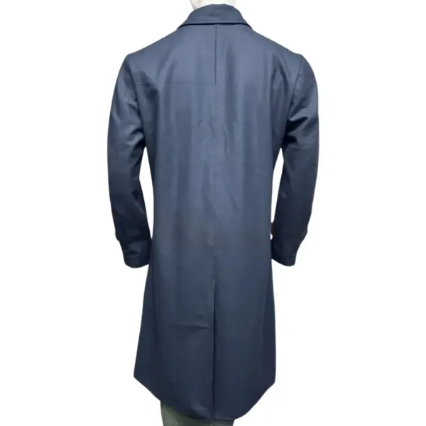 The X-Files Fox Mulder Blue Cotton Coat Mulder Trench Coat