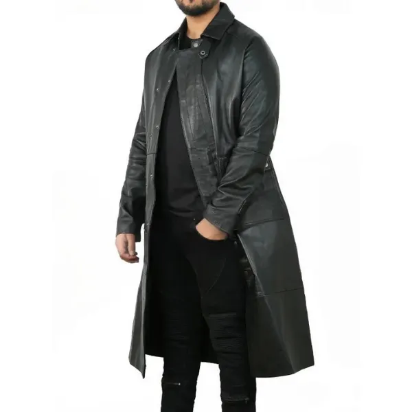 Steve Borden WWE Wrestler Trench Coat