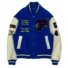 Wizard Of Oz Plain Letterman Bomber Jacket