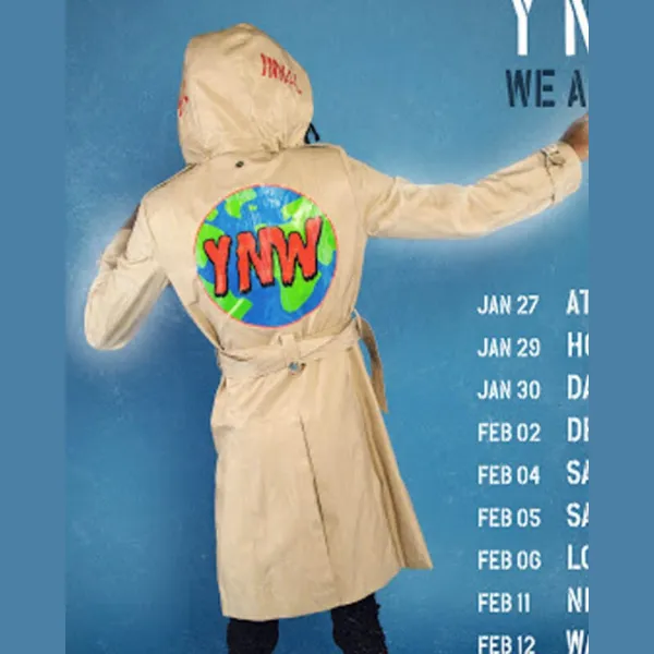 YNW Melly Freddy Krueger Hooded Coat On Sale