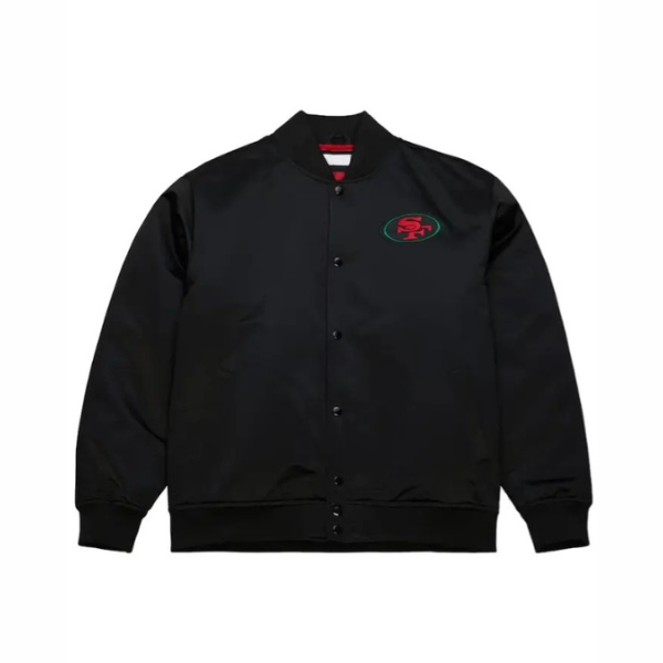 Black Excellence 49ers Jacket Official Satin
