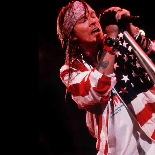 Women’s Axl Rose Style Flag Jacket
