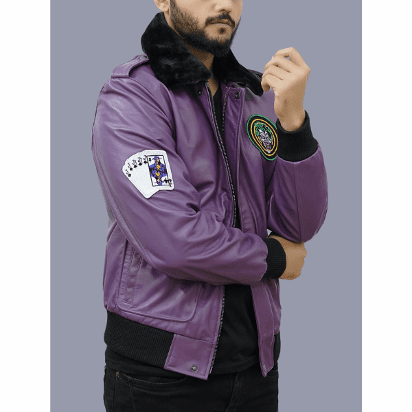 Purple Joker Cosplay Jacket