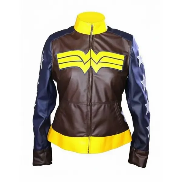 Dawn Of Justice Wonder Woman Leather Jacket