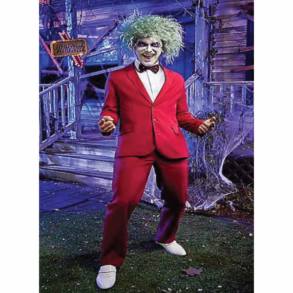 Red Tuxedo Beetlejuice Style