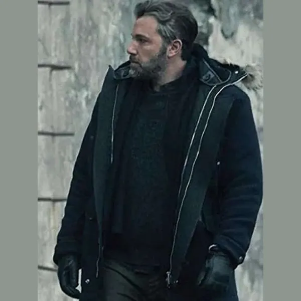 Justice League Bruce Wayne Wool Park Coat