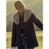 Beth Dutton Brown Wool Coat