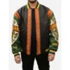 Big Meech Bomber Leather Jacket