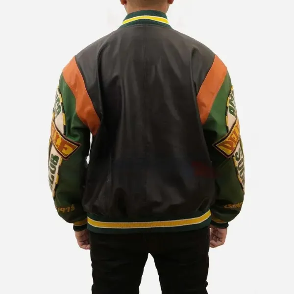 Demetrius Flenory Jr. Black Bomber Jacket