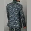 Black Mask Birds Of Prey Jacket Suit For Mens