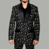 Black Mask Costume Suit